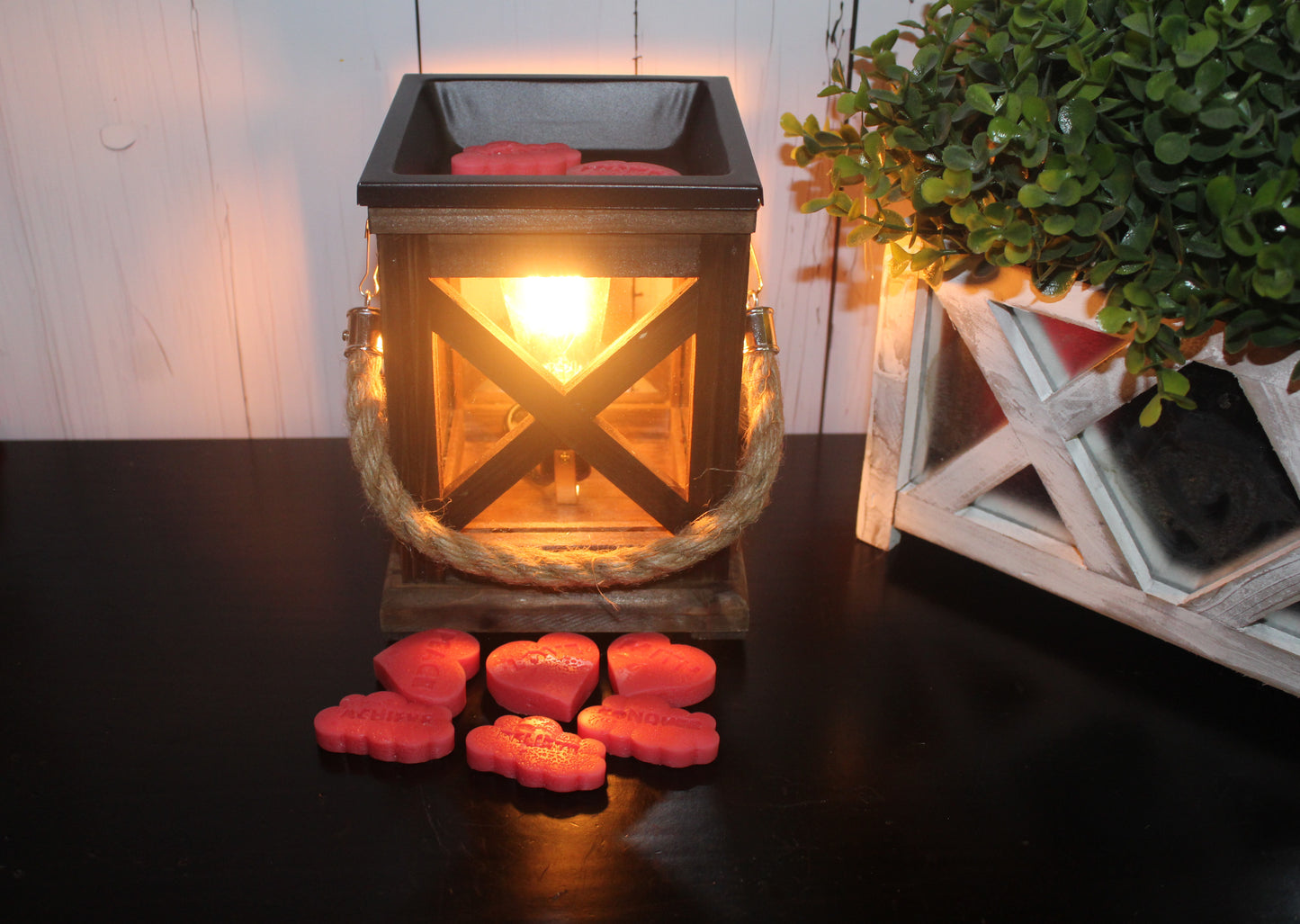 Walnut & Rope Wax Melt Warmer